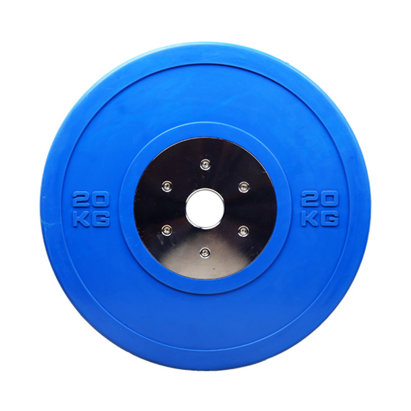 Gym Weight Lifting Bumper Plate Colored Competition Bumper Plate