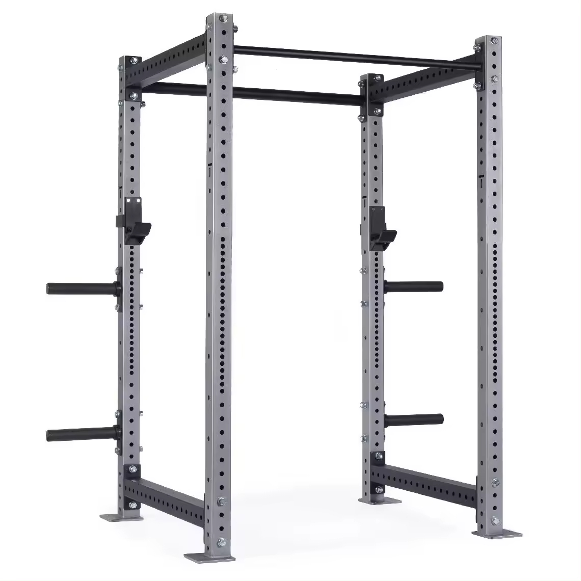 3x3 Fitness Power Rack Power Cage Squat Rack With Barbell Plate Storage Rack