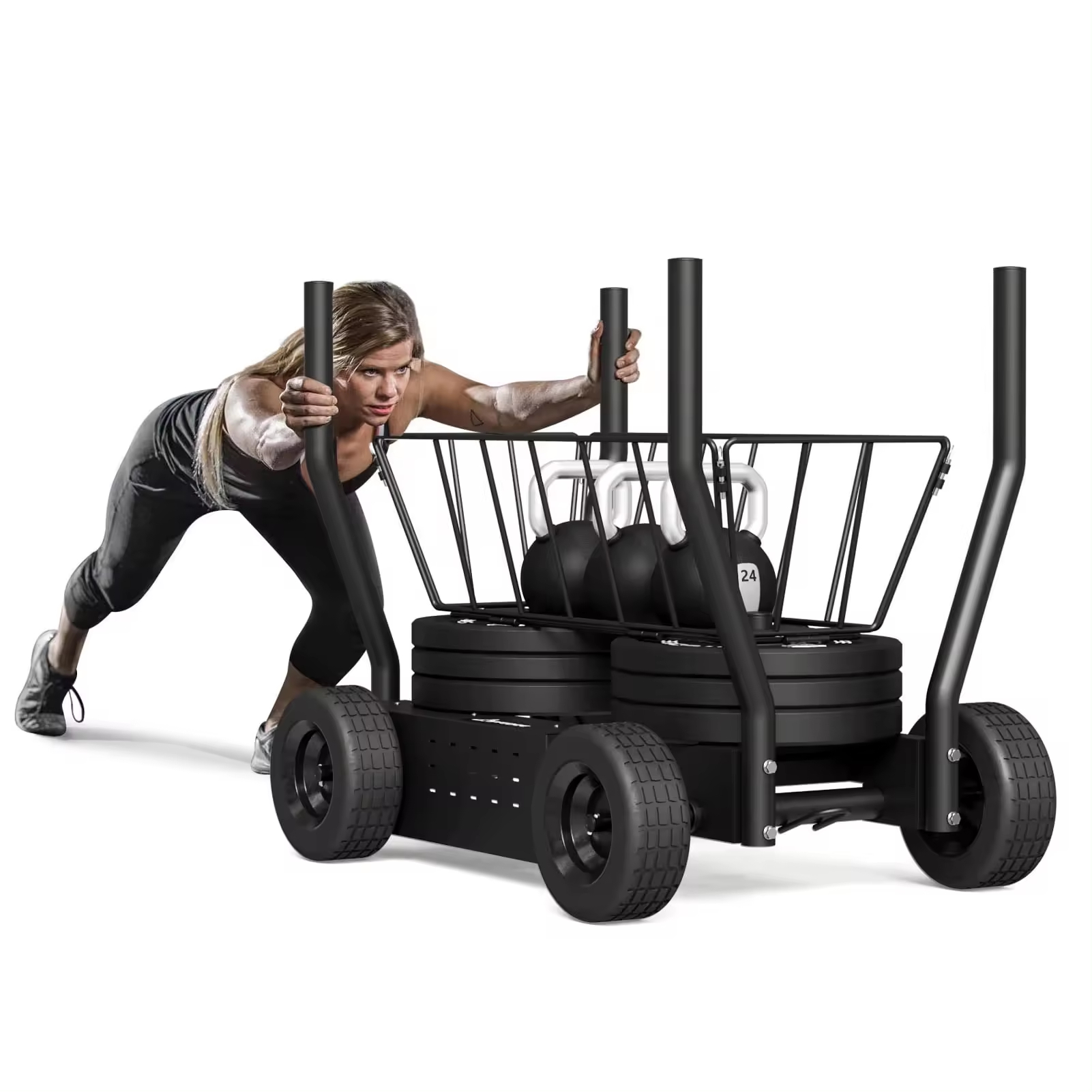 1000 Lb Fitness Push Sled Weight Sled Powered Sled