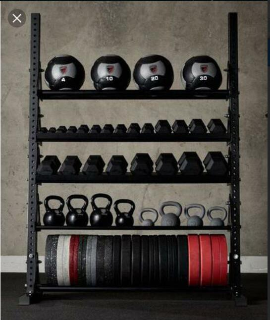 Multi-Storage Rack for Fitness Equipment Manufacturer