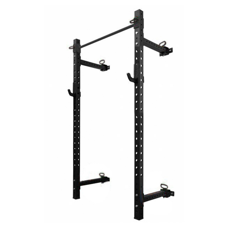 Gym Fitness Multifunctional Wall Mounted Folding Rig and Rack